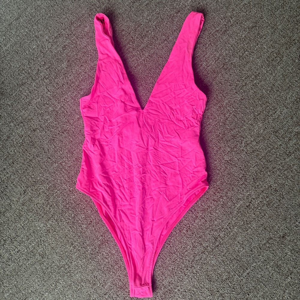 Hot Pink Bodysuit